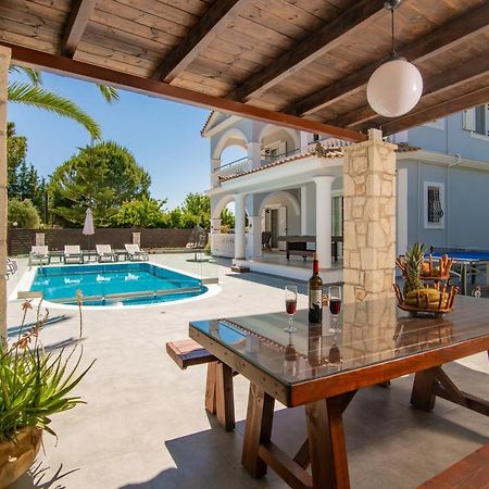 Luxury Villa Vanato & Pool Koukounariá Buitenkant foto