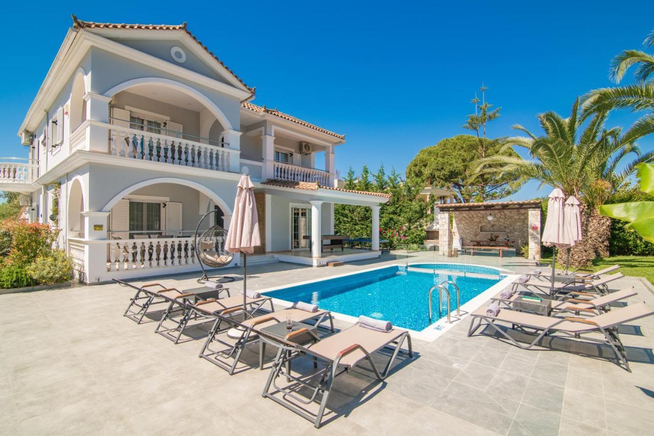 Luxury Villa Vanato & Pool Koukounariá Buitenkant foto