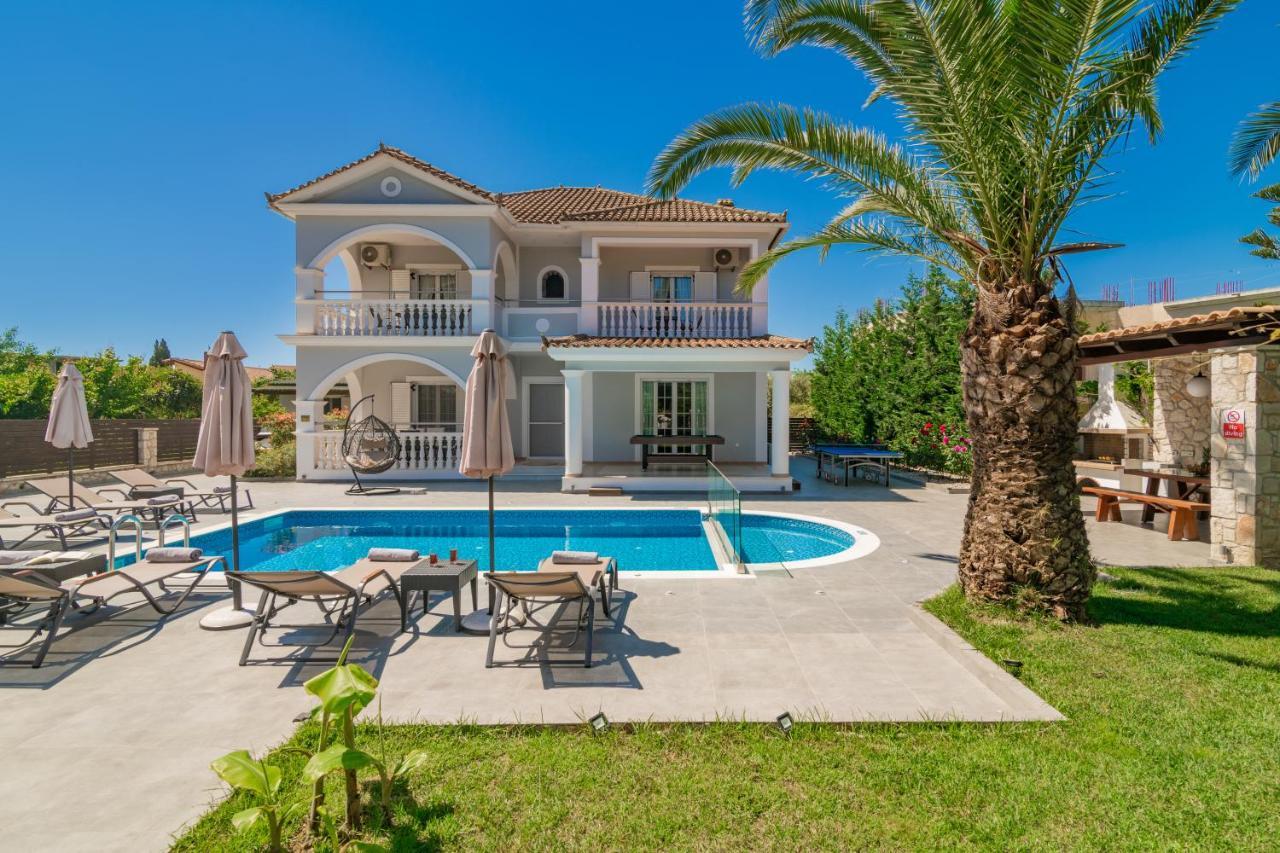 Luxury Villa Vanato & Pool Koukounariá Buitenkant foto