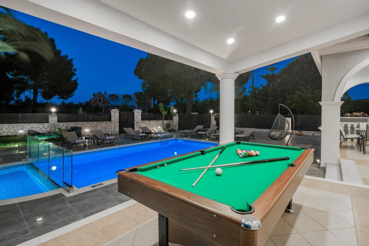 Luxury Villa Vanato & Pool Koukounariá Buitenkant foto