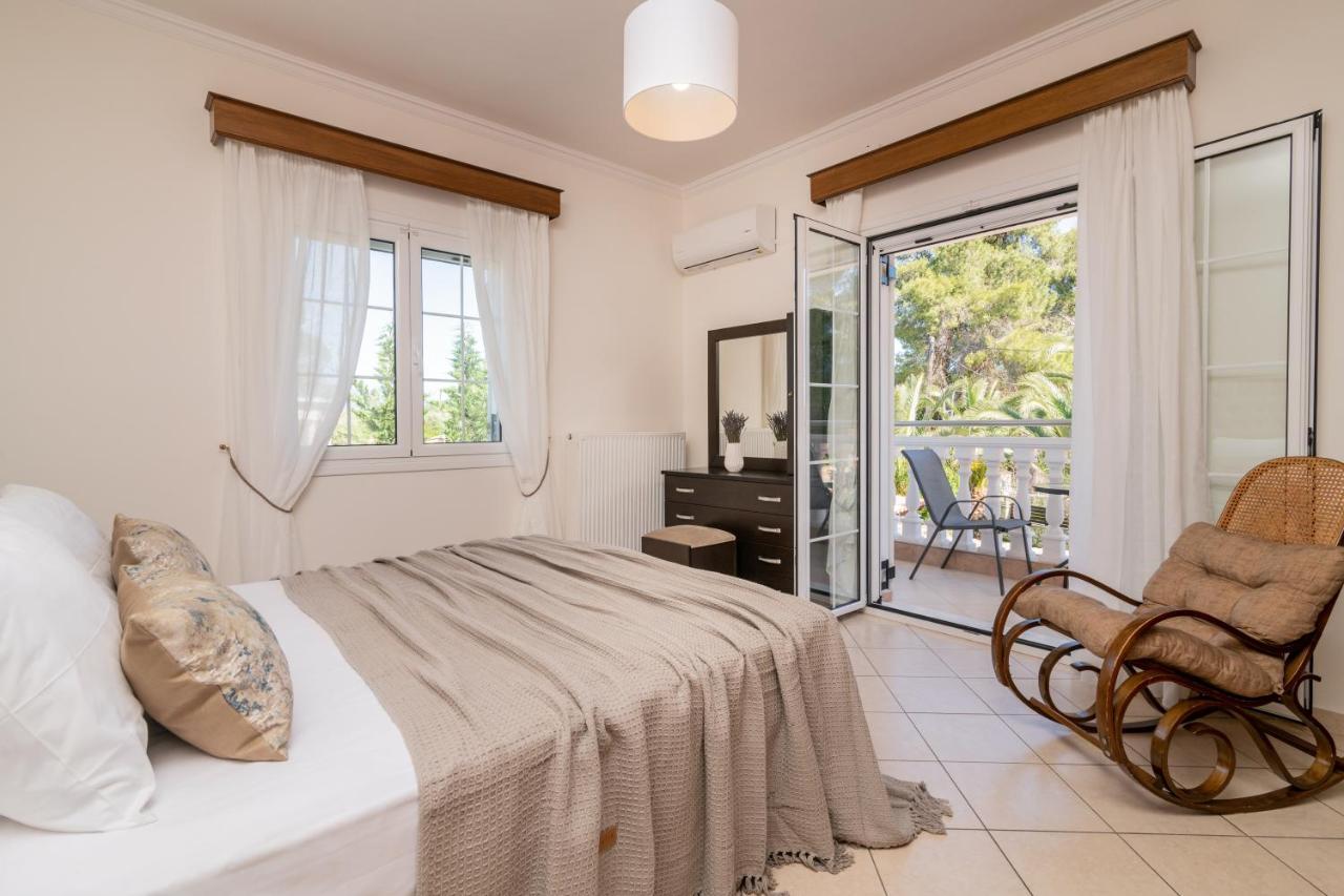 Luxury Villa Vanato & Pool Koukounariá Buitenkant foto