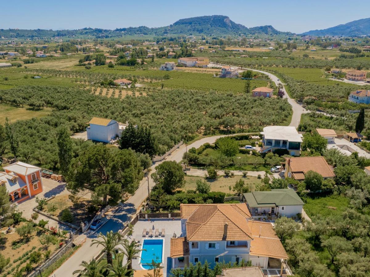 Luxury Villa Vanato & Pool Koukounariá Buitenkant foto