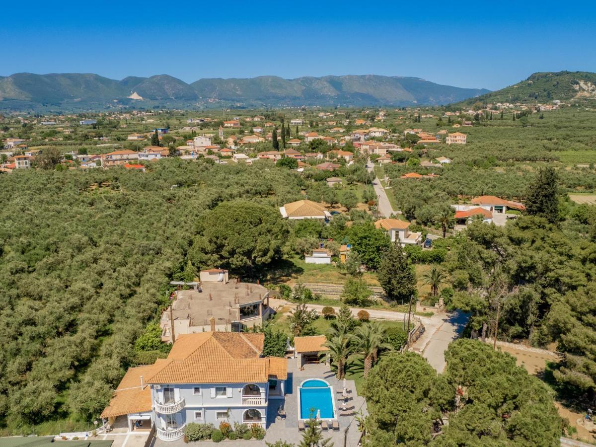 Luxury Villa Vanato & Pool Koukounariá Buitenkant foto